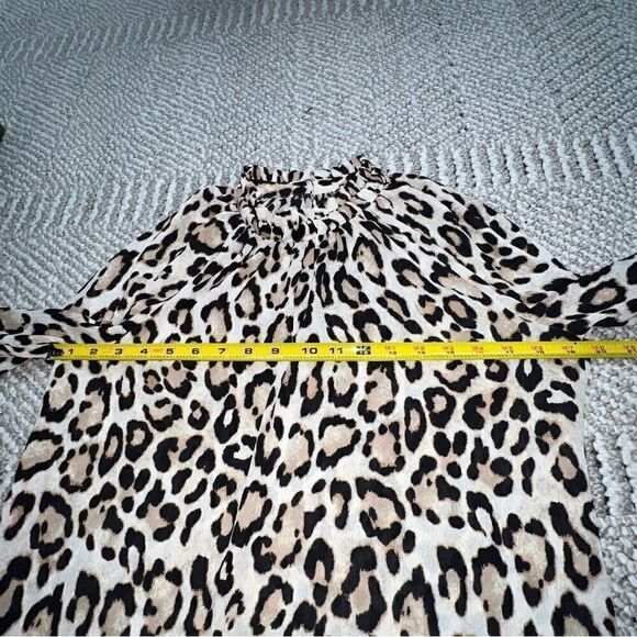 NWT Loft Cheetah Blouse - Sz XS - Picture 11 of 13